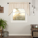 Simple Life Flax Natural Swag Curtains-Lange General Store