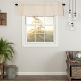 Simple Life Flax Natural Valance-Lange General Store
