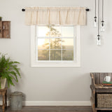Simple Life Flax Natural Valance-Lange General Store