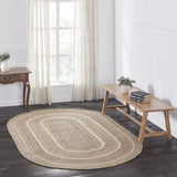 Simplicity Natural Collection Braided Rugs - Oval - Lange General Store