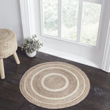 Simplicity Natural Collection Braided Rugs - Round-Lange General Store