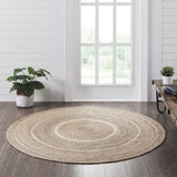 Simplicity Natural Collection Braided Rugs - Round-Lange General Store