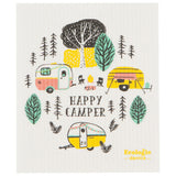 Swedish Dishcloth - Happy Camper-Lange General Store
