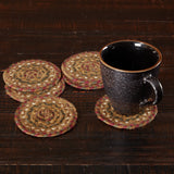 Tea Cabin Braided Coasters-Lange General Store