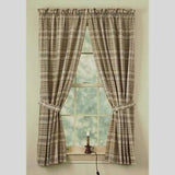 Thyme Short Panel Curtains-Lange General Store