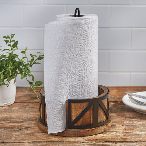 Urban Farmhouse Paper Towel Holder-Lange General Store
