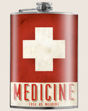 Vintage Flask - Medicine-Lange General Store