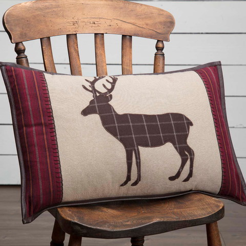 Wyatt Deer Pillow-Lange General Store