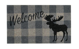 Welcome Moose Door Mat-Lange General Store
