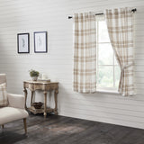 Wheatberry Short Panel Curtains-Lange General Store