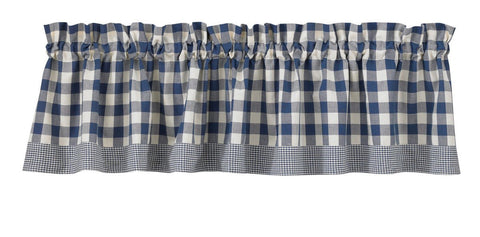 York Country Blue Valance-Lange General Store